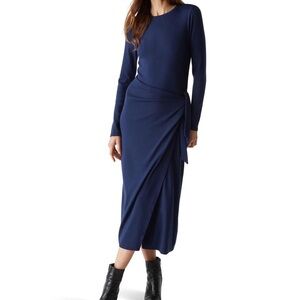 Michael Stars faux wrap maxi Dress NWT